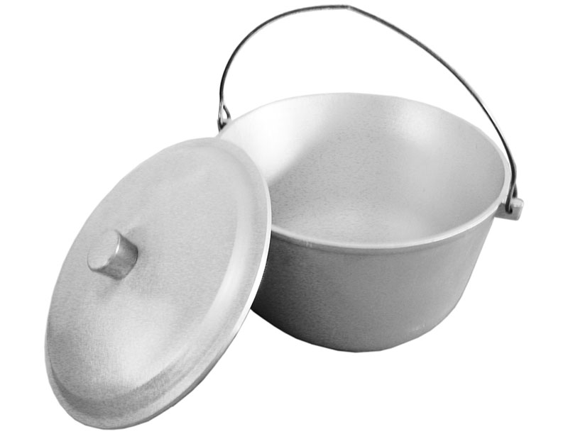 Котелок литой 6л алюминиевый