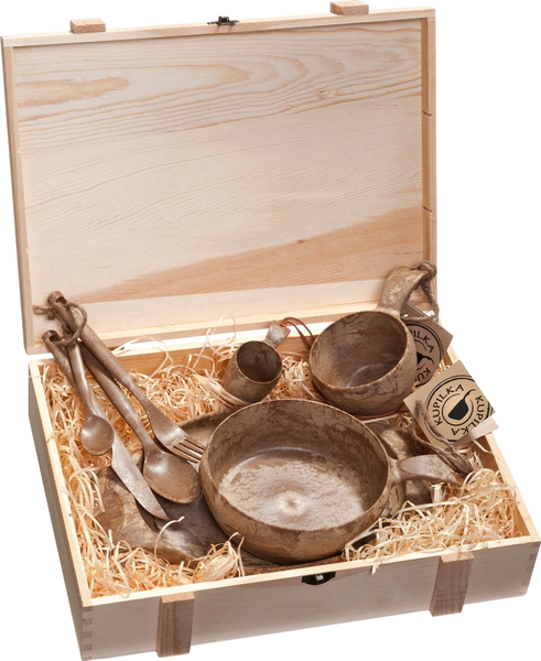 Набор экопосуды БигГейм Premium подарочный