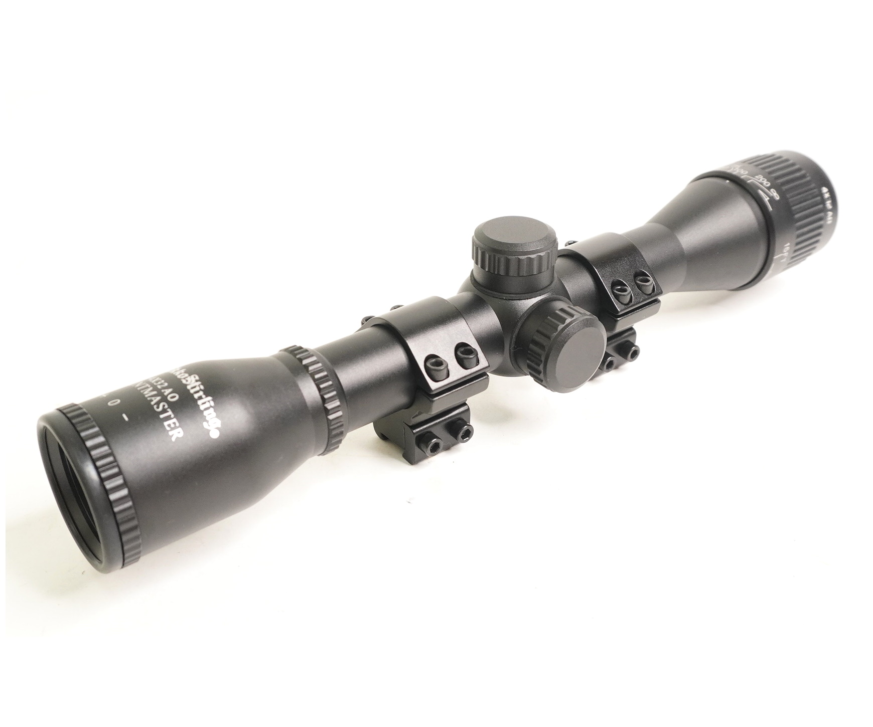 Прицел Stirling Mountmaster 4*32AO, halfmil-dot