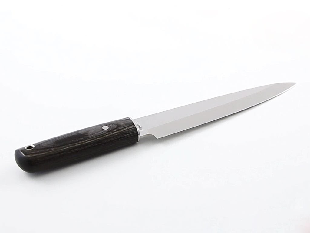 Нож турист., "Sashimi", 155/270мм, ст.440, дер.пакка