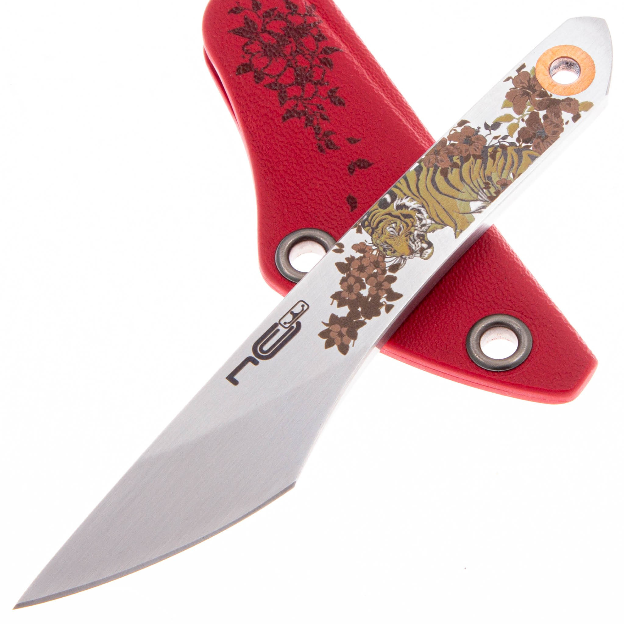 Нож "KOI" Tiger (satin)